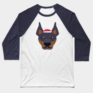 Funny Doberman Pinscher Dog Christmas 2020 Dog Lover Christmas Baseball T-Shirt